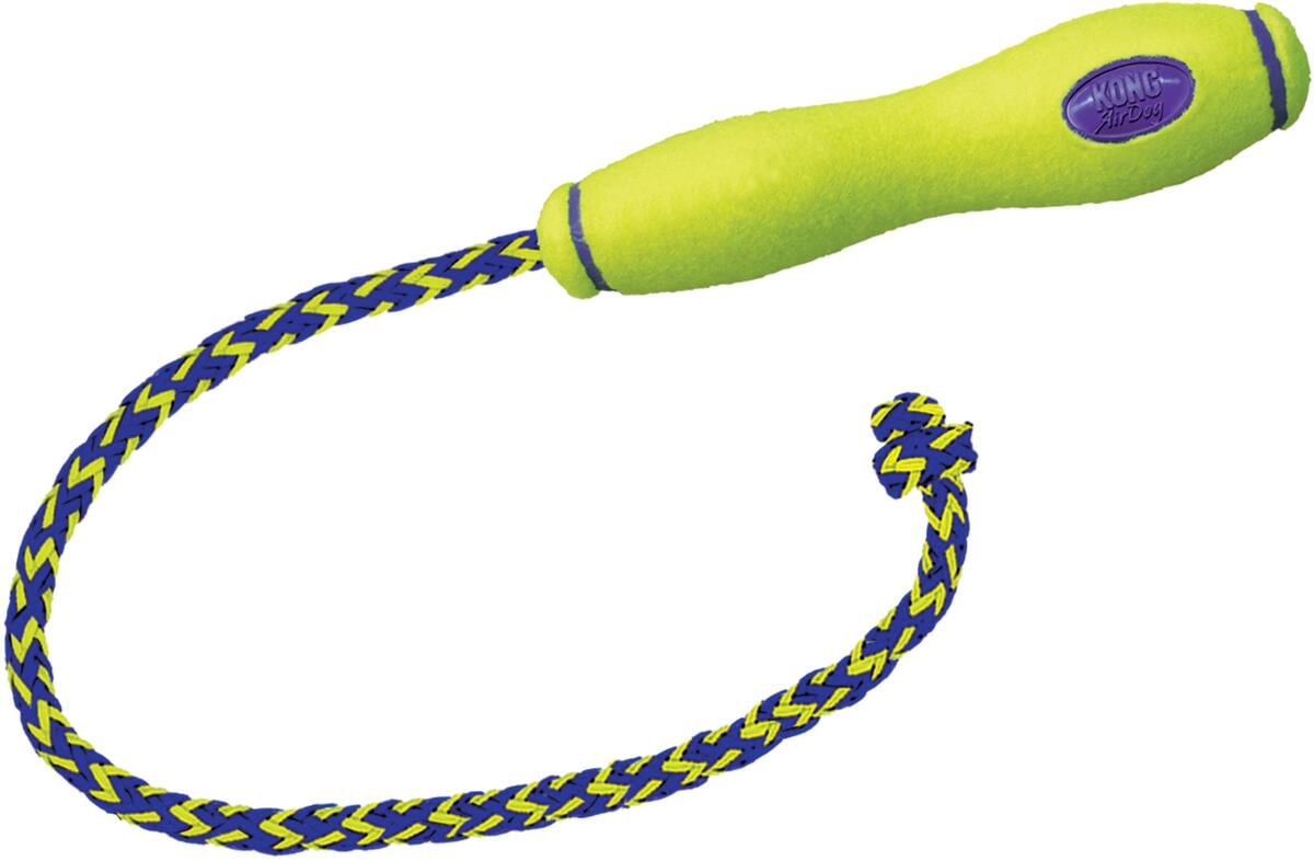 KONG AirDog Fetch Stick Hundespielzeug mit Seil, L