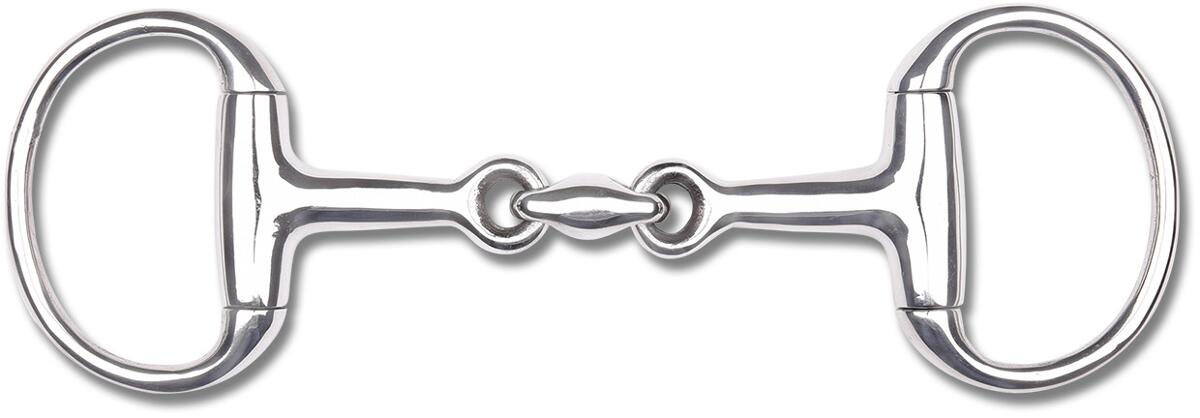 Waldhausen Pony Olivenkopfgebiss, doppelt gebrochen, 11,5cm