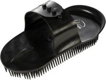 HKM Zoe Plastikstriegel, schwarz, 17,5x8,5cm