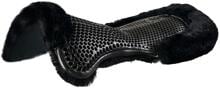 Acavallo Classic-S Gelpad, parte anteriore rialzata, pelle di agnello, taglia unica, nero