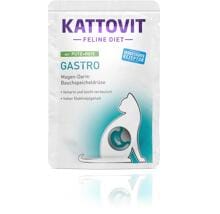 Kattovit Diet Gastro Frischebeutel Nassfutter mit Pute & Reis, 24x85g