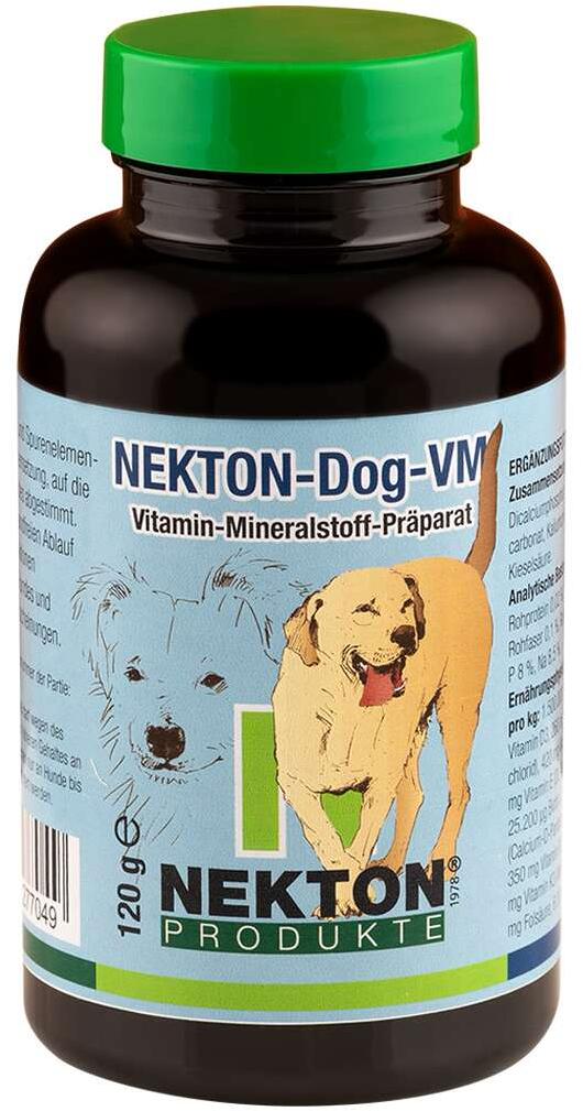 NEKTON DOG-VM Vitamin- und Minerlpräparat, 120g