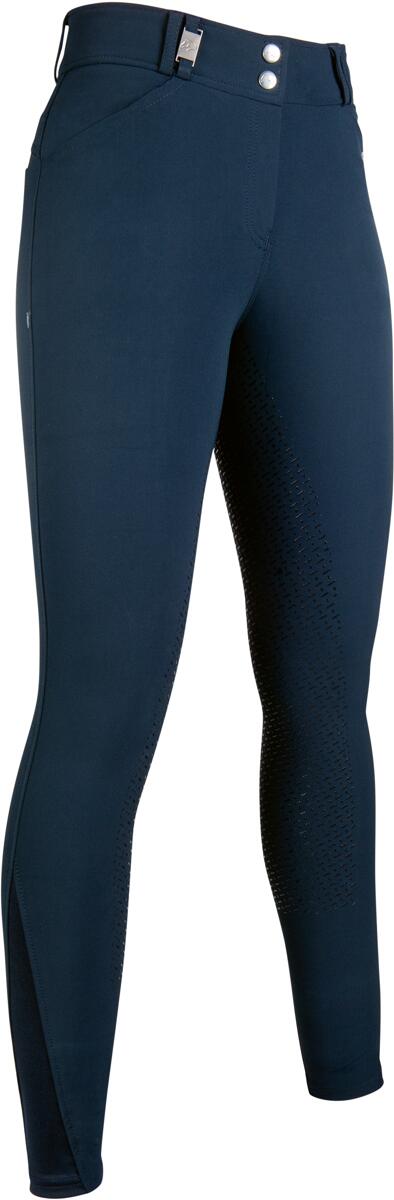 HKM Monaco Crystal Style Reithose, Silikon-Vollbesatz, dunkelblau, 44