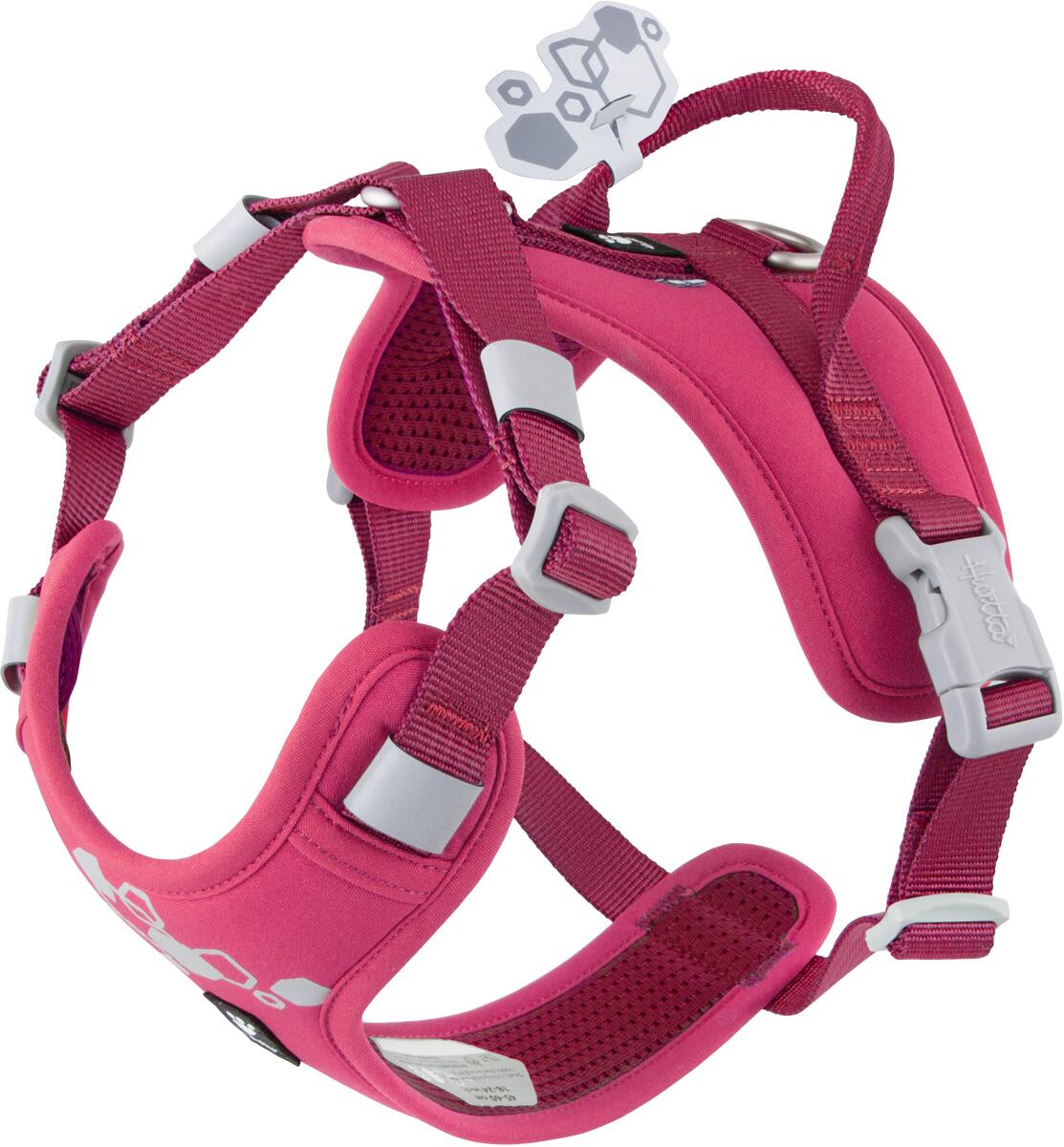 Hurtta ECO Weekend Warrior II Hundegeschirr, ruby, 55-70cm
