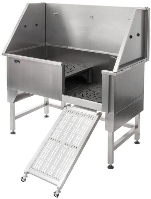 Groom Professional Supreme Hundebadewanne mit Rampe, 127x67x38x140cm