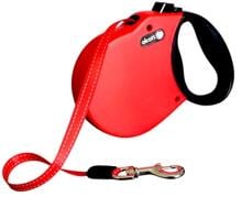 Guinzaglio avvolgibile Duncun Adventure, 5 m, rosso, L