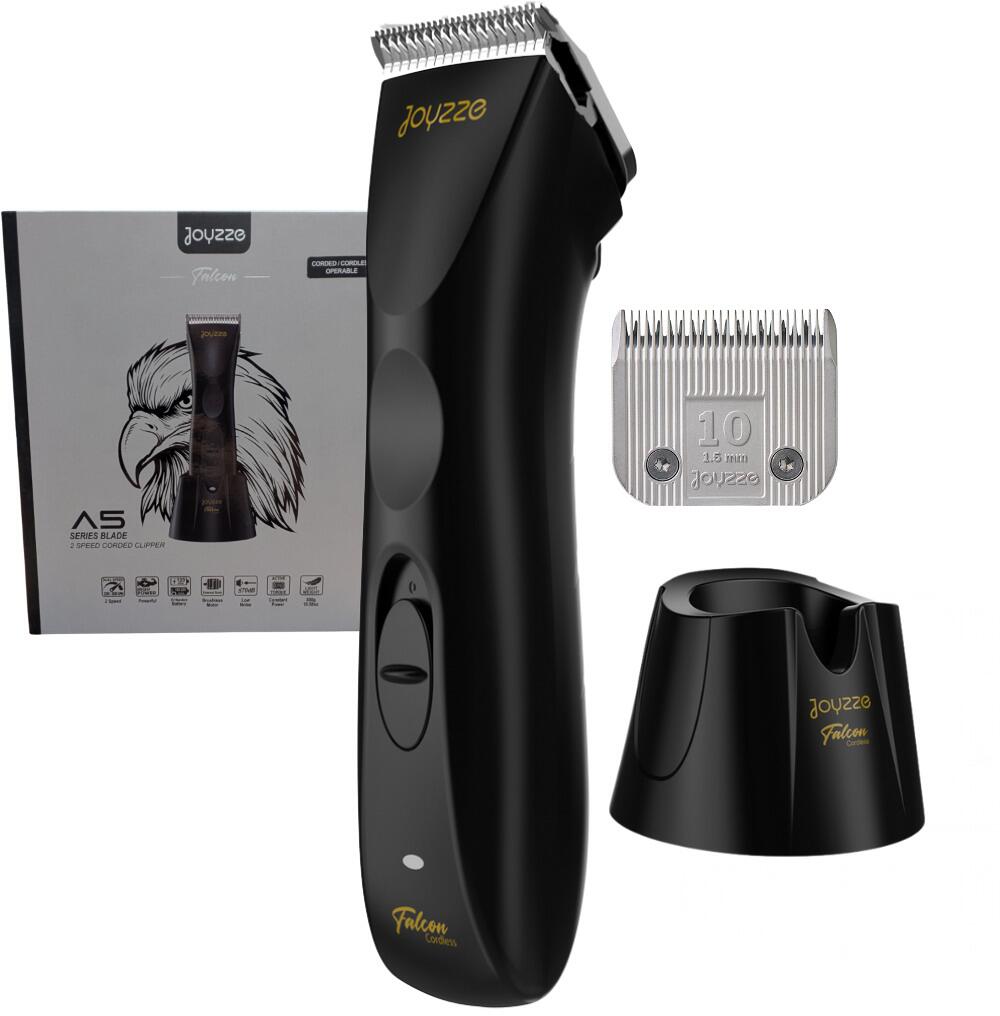 Joyzze Falcon Akku-Schermaschine, schwarz