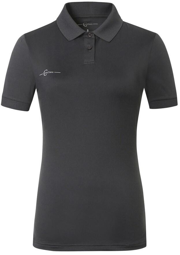 Covalliero Damen Poloshirt, graphite, Gr. M