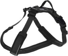 KERBL Pet Dallas Dog Harness, black, 25 mm x 46–64 cm