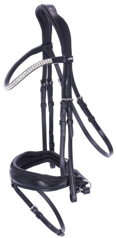 Schockemöhle SP Valencia Dressurtrense, black/patent/silver, WB