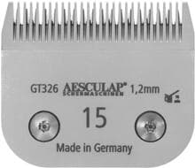 Aesculap SnapOn Scherköpfe Nr.15, 40mm, 1,2mm