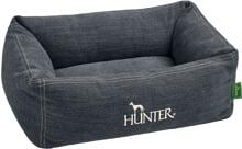 HUNTER Rotterdam Sofa, orthopädisch, Denim, blau, 100x70cm
