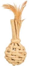 Trixie XXL, giocattolo per gatti in carta filata con piume, 15 cm