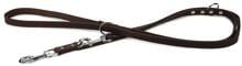 beeztees Guinzaglio con LED, marrone, 240 cm, 18 mm