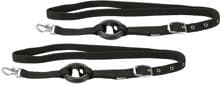 Covalliero draw reins, in pairs, black