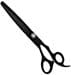 Optimum Black Titanium modelling scissors, 19cm