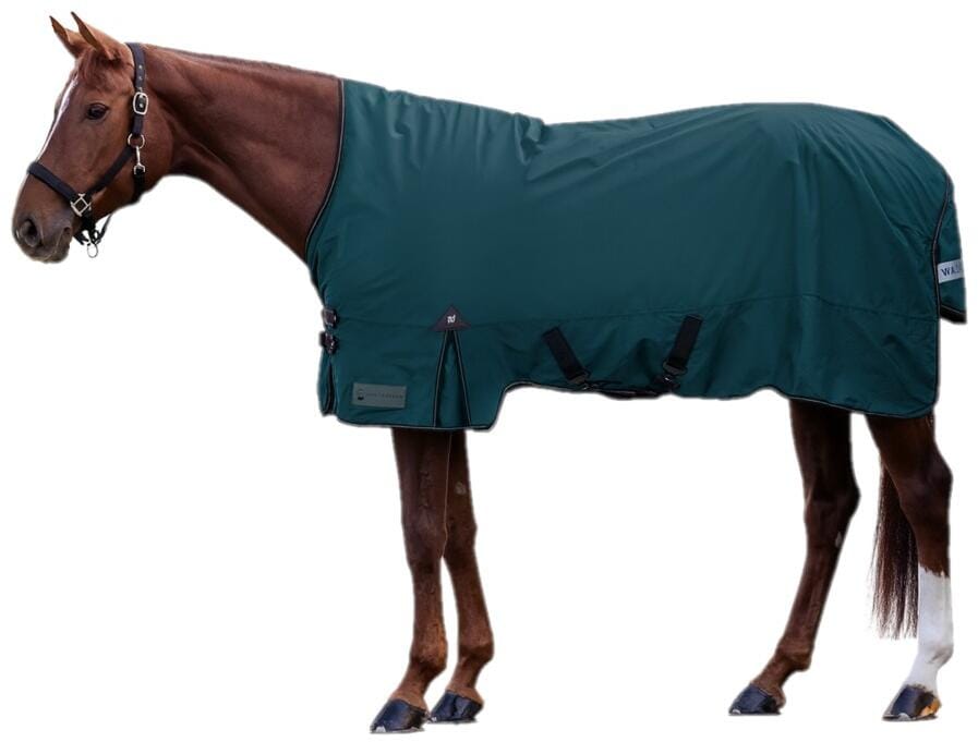 Waldhausen Arctic High Neck Outdoordecke, 100g, petrolblau, 165cm