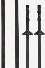 LeMieux Redini morbide in gomma, Cob, marrone/ottone