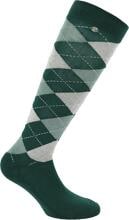 Calzini EQUITHÈME Argyle, kaki/grigio, 39-41