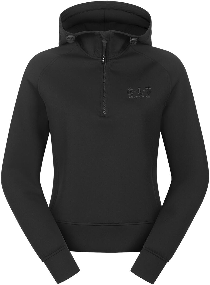ELT Regensburg Funktions-Hoody, schwarz, XXS