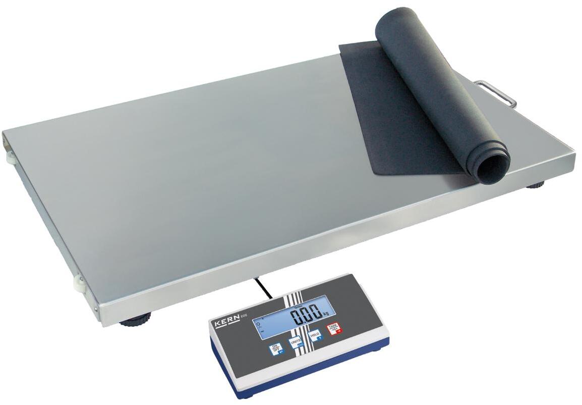 KERN EOS 150K50XL Platformwaage mit LCD-Display, 55x90x5,8cm, Höchstlast bis 150kg