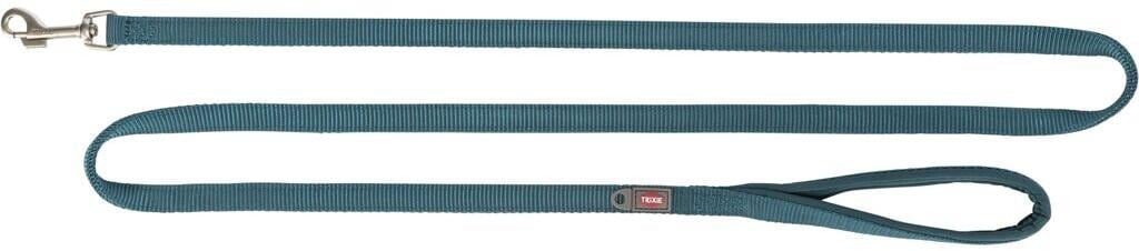 Trixie Premium Leine, extra lang, petrol, XS-S, 1,80m/15mm