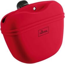 HUNTER Lugo - Sacchetto porta snack in silicone, rosso, taglia S