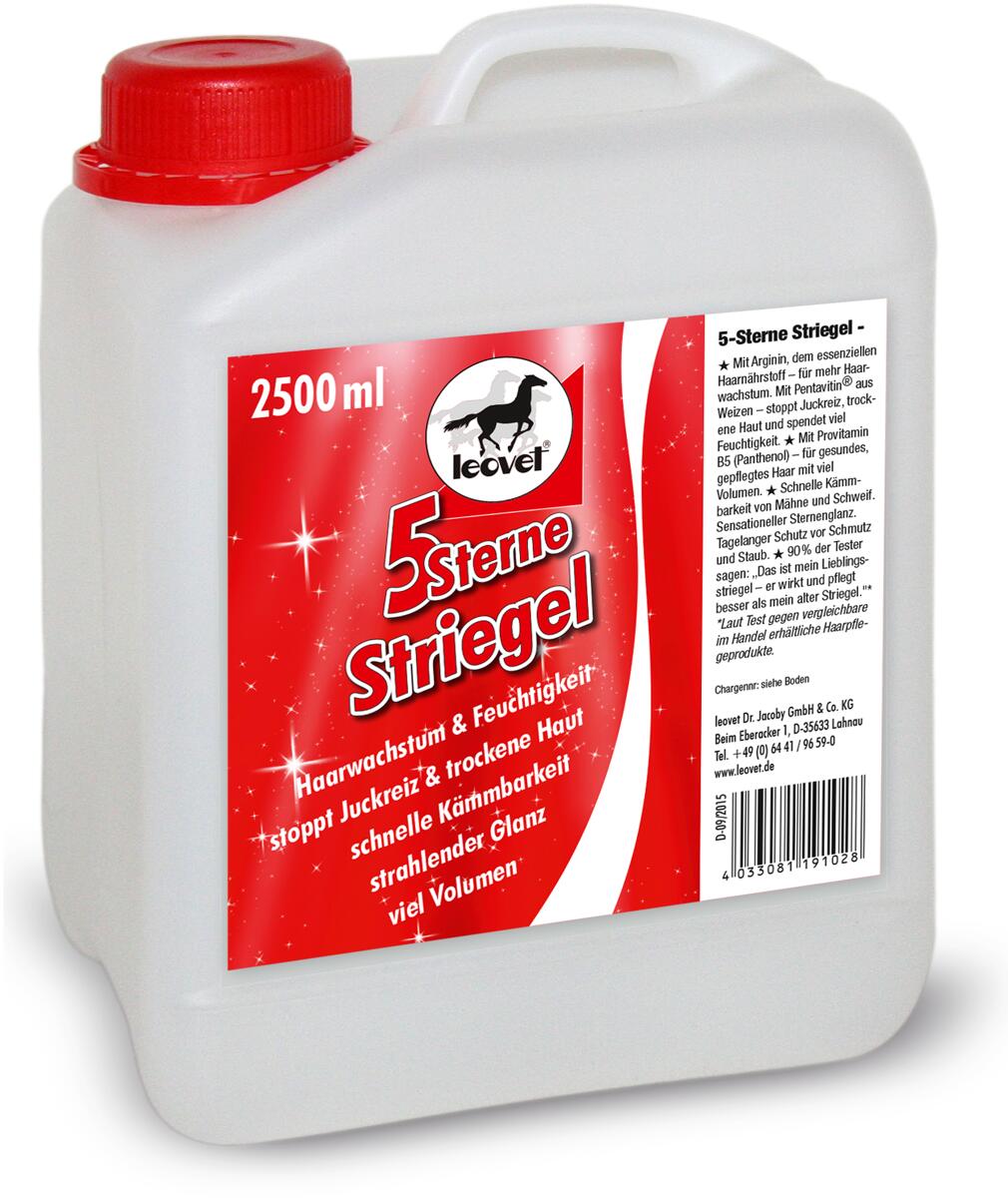 leovet 5 Sterne Striegel Mähnenspray, 2500ml