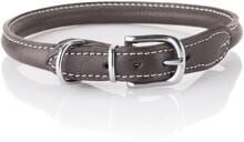 Knuffelwuff Hoopa Rundhalsband, 33–37cm, 8mm, braun