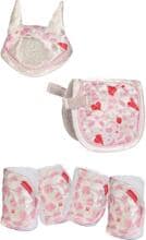 Set di design HKM Cuddle Pony, bianco sporco/rosa