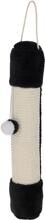 KERBL Pet Soft sisal column, 54cm, Ø10cm, white/black