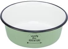 Ciotola Trixie, smalto/acciaio inox, 1,9L/ø21cm, verde