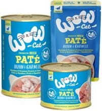 WOW Junior Premium Paté Nassfutter, Huhn & Garnele