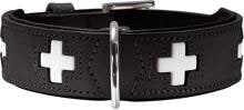 HUNTER Swiss Collar, black, M-L, 60cm