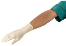 KRUUSE Krutex Chirurgische Handschuhe, puderfrei, steril, Gr. 6,5, 50 Stück