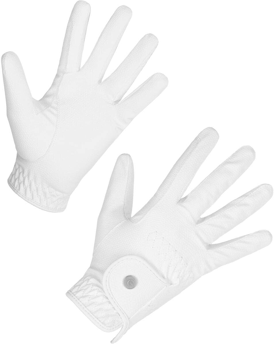 Covalliero Antana Reithandschuh, weiß, 9/L