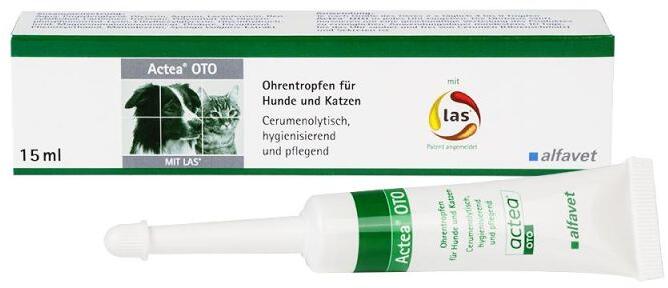alfavet Actea OTO für Hunde & Katzen, 15ml Flasche