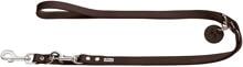 HUNTER lead, adjustable, dark brown, 16 mm/200 cm