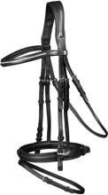 Briglia snaffle Waldhausen X-Line Supersoft Glam, combinata inglese, WB