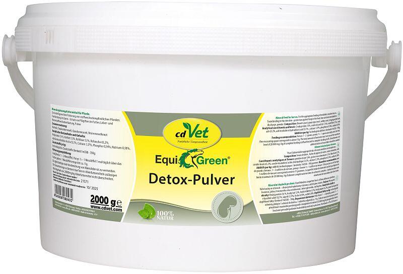 cdVet EquiGreen Detox-Pulver Ergänzungsfutter, 2kg