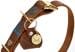 Hunter Sansibar Hundehalsband, cognac, XL