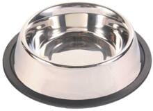 Ciotola Trixie, acciaio inox/gomma, 0,45L/ø19cm