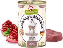 GranataPet Lieblings Mahlzeit Nassfuttermit Wild Pur