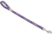 Halteschlaufen mit Pfotenabdruck 55 cm Lila