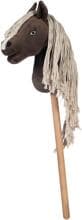 HKM Professional Slim Line Hobby Horse, marrone scuro