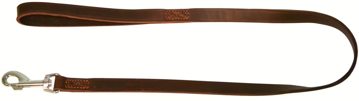 KERBL Pet Vegas Führleine, braun, 100cm/20mm