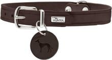 Collare HUNTER Aalborg, marrone scuro, taglia S-M, 47 cm