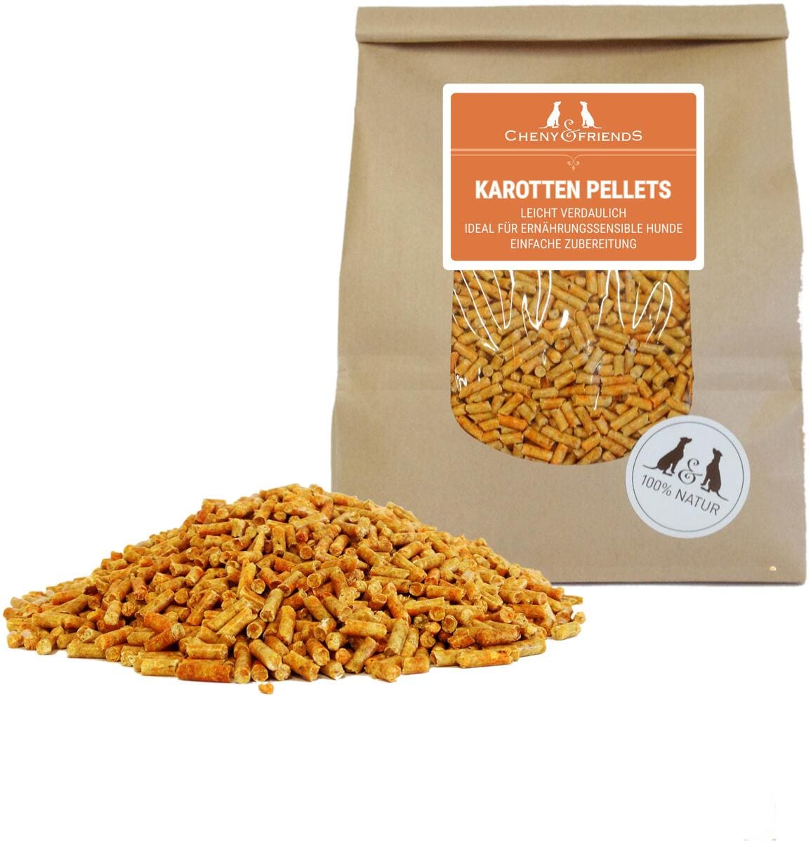Cheny & Friends Karotten Pellets, 750g