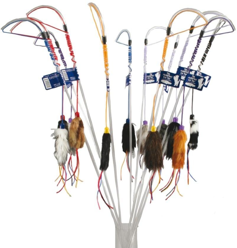 PURRfect Cat Toy Katzenangel, Fellball