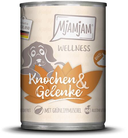 Mjamjam Wellness Knochen & Gelenke Nassfutter, 6x400g